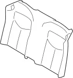 88620JJ60C - : Seat Back Cover for Infiniti Image