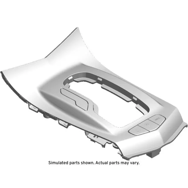 23331377 - : Bezel Assembly-F/Floor Console Trans Shft Opg *Black for Cadillac: ATS Image