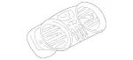 23083004549116 - Body: Vent Grille for Mercedes-Benz Image