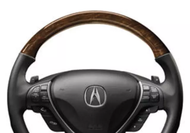 8U97SZN210 - Interior: Steering Wheel, Wood-Grain for Acura Image
