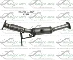 DV032 - : Direct Fit Catalytic Converter for DAVICO CONVERTERS Image