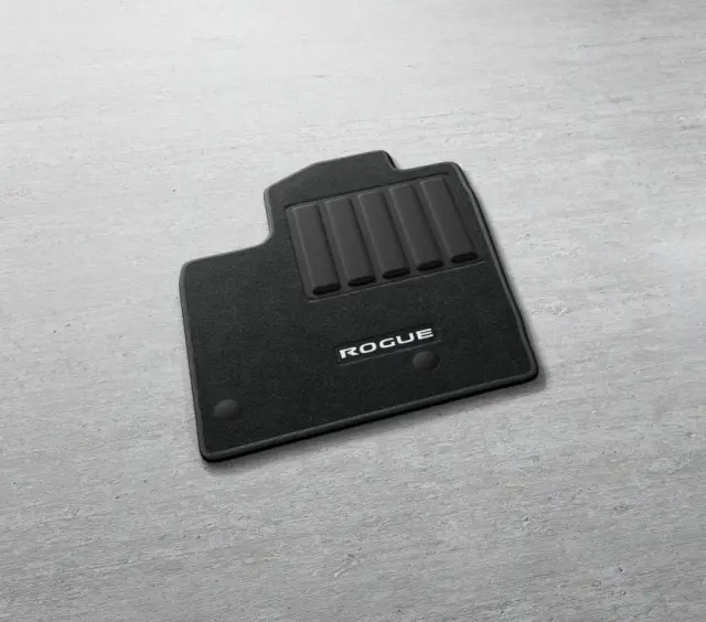 T99E26RR0B - Interior: Carpeted Floor Mats - Black (4-Piece) for Nissan: Rogue Image