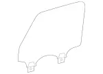 4637204903 - : Side Window Pane for Mercedes-Benz: G550, G63 4x4 Squared AMG, G63 AMG Image