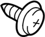 145100961 - Body: Corner Molding Screw for Infiniti Image
