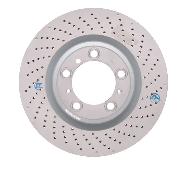 92002062D - Brakes &amp; Brake Parts: DFC Hi-Carbon Alloy Rotor - Drilled for DYNAMIC FRICTION Image
