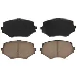 ZD635 - : QuickStop Front Disc Brake Pad Set Ceramic for WAGNER BRAKE Image