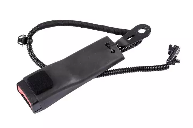 Black Passenger Seat Belt with Buckle - GM (19258562)
