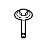 W712486S442 - : 2011-2022 Ford - Gear Assembly Mount Bolt for Ford: EcoSport, Fiesta Image