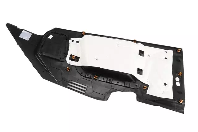 Jet Black Passenger Side Front Floor Console Extension Panel - GM (22889874)