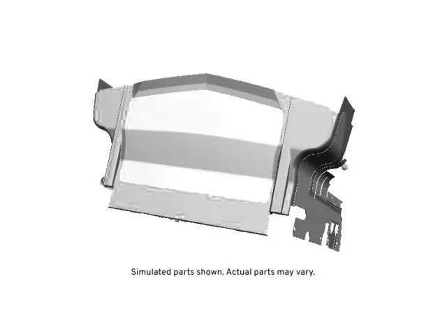 23362308 - : Lower Radiator Air Baffle for Cadillac: CTS Image
