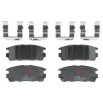 TXC1275 - : TRW PREMIUM BRAKING - CERAMIC BRAKE PAD SET - TXC1275 for TRW Image