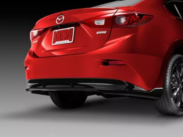 QBMN50360PZ - Exterior: Aero Kit, Rear Diffuser for Mazda: 3 Image