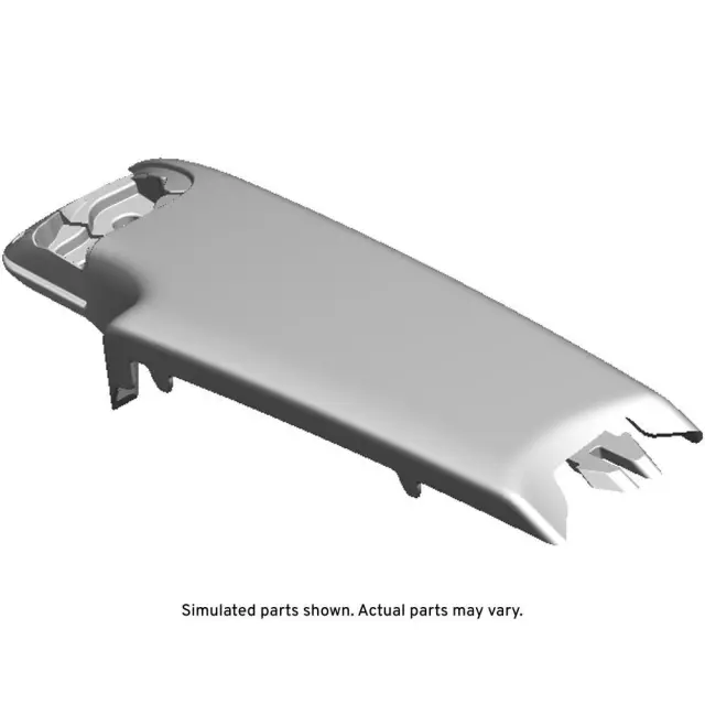 22997526 - : Part# 22997526 Brownstone Rear Passenger Side Seat Belt Guide Trim Cover for Chevrolet: Impala Image