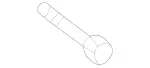 304014010009 - Body: Reinforcement Bolt for Mercedes-Benz Image