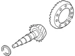 8W7Z4209G - Universals &amp; Rear Axle: Ring &amp; Pinion for Ford: Bronco II, Country Squire, Crown Victoria, E-150 Econoline, E-150 Econoline Club Wagon, LTD, LTD Crown Victoria, Mustang, Ranger | Lincoln: Continental, Mark VII, Town Car | Mercury: Colony Park, Grand Marquis, Marauder Image