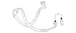 2074601424 - : Power Steering Pressure Hose for Mercedes-Benz Image