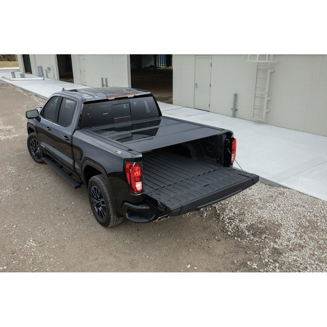 Short Bed Tri-Fold Hard Tonneau Cover With - GM (19431672)