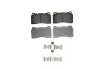 1BP01431AA - : Disc Brake Pad Set for Buick: Regal, Regal Sportback | Cadillac: ATS, CT6, CTS, XTS | Chevrolet: Camaro | DeTomaso: Pantera | Honda: Civic | Hyundai: Genesis Coupe | Mitsubishi: Lancer | Subaru: BRZ, Impreza, WRX, WRX STI | Tesla: S, X Image
