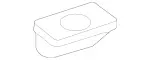 1646900509 - Body Shell: Mount for Mercedes-Benz Image