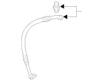 9068306515 - : Suction Line for Mercedes-Benz Image
