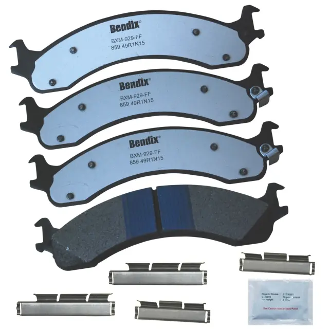 MKD859FM - : BENDIX Fleet MetLok Brake Pad for BENDIX Image