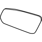 AR3Z17K707B - : Mirror Glass for Ford: Mustang Image