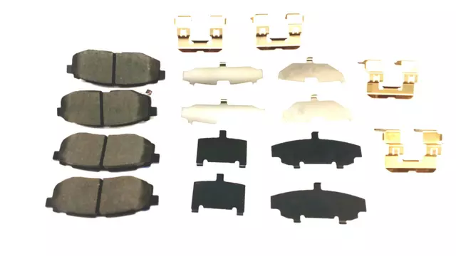 26696SG000 - : REAR BRAKE PAD SET W/HARDWARE &amp; SHIMS for Subaru Image