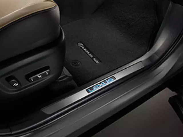 PT94478152 - : Illuminated Door Sills - Brushed for Lexus Image