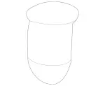 4313134 - Body: Strainer for Mercedes-Benz Image