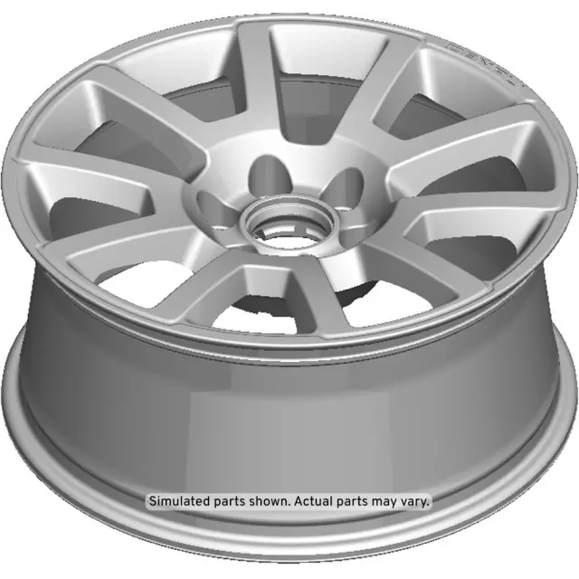 20937766 - : Wheel-20X9.0J Alum 27Mm O/S 139.7X6Xm14 B for GMC: Sierra 1500, Sierra 1500 Limited, Yukon, Yukon XL Image