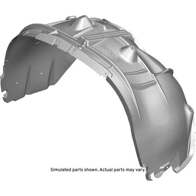 84533746 - Body: Fender Liner for Chevrolet: Silverado 1500, Silverado 1500 LTD Image image