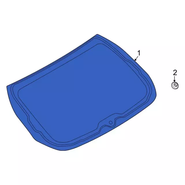 LJ8Z5842006C - : Lift-Gate Glass for Ford: Mustang Mach-E Image