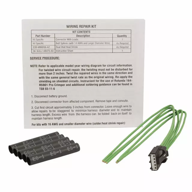 6U2Z14S411SB - : Wire Assembly for Ford Image