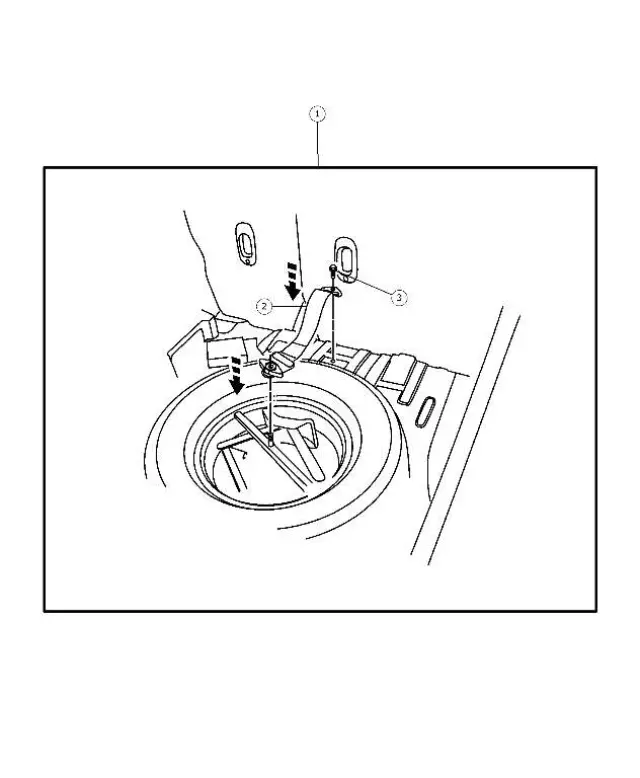 Bolt - Mopar (6105077AA)