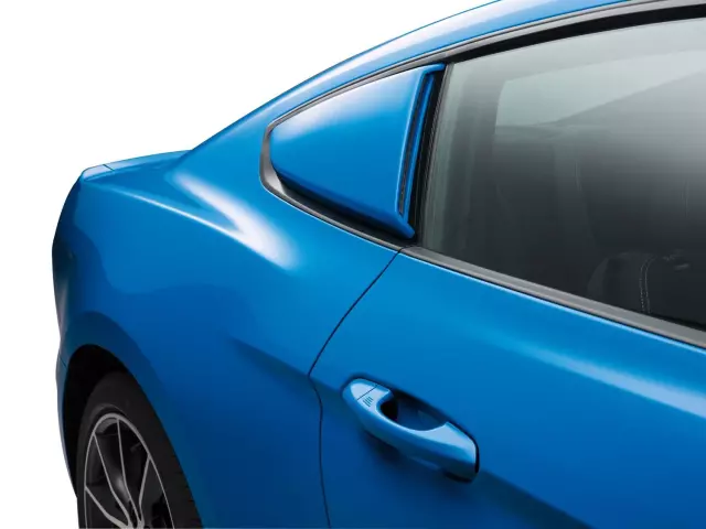 VHR3Z63280B10AG - Exterior: Scoops - Quarter Window - Lightning Blue for Ford: Mustang Image