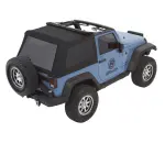 5492217 - : Trektop(R) Glide(TM) Slantback Soft Top for Bestop Image