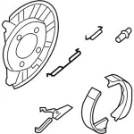8C2Z2209A - : Brake Assembly for Ford Image