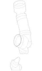 1675016103 - Radiator: Coolant Hose for Mercedes-Benz Image