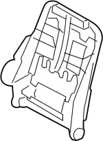87651JU55A - Body: Seat Back Frame for Infiniti Image