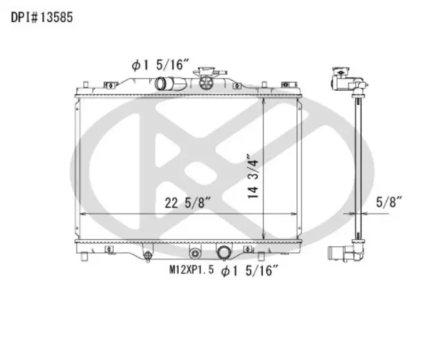 A13585 - : Koyorad Radiator for Koyo Image