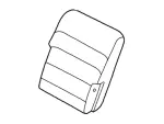 5C3Z2560136AAB - Body: Seat Back Cover for Ford Image