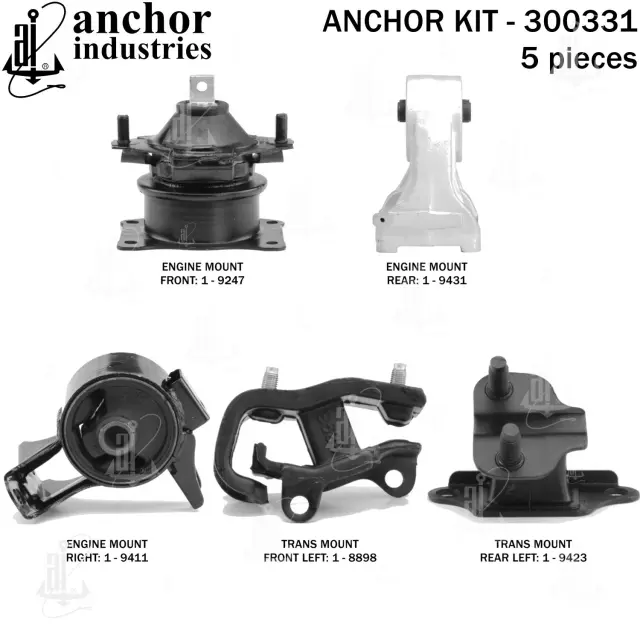300331 - Engines &amp; Components: Anchor Engine Mount Kit for Anchor Image