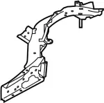 755085CA0A - : Rear Rail Assembly for Infiniti Image