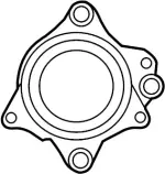 119551LA0B - : Belt Tensioner for INFINITI: QX56, QX80 Image