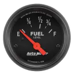 2642 - : GAUGE, FUEL LEVEL, 2 1/16", 73OE TO 10OF, ELEC, Z-SERIES for AutoMeter Image