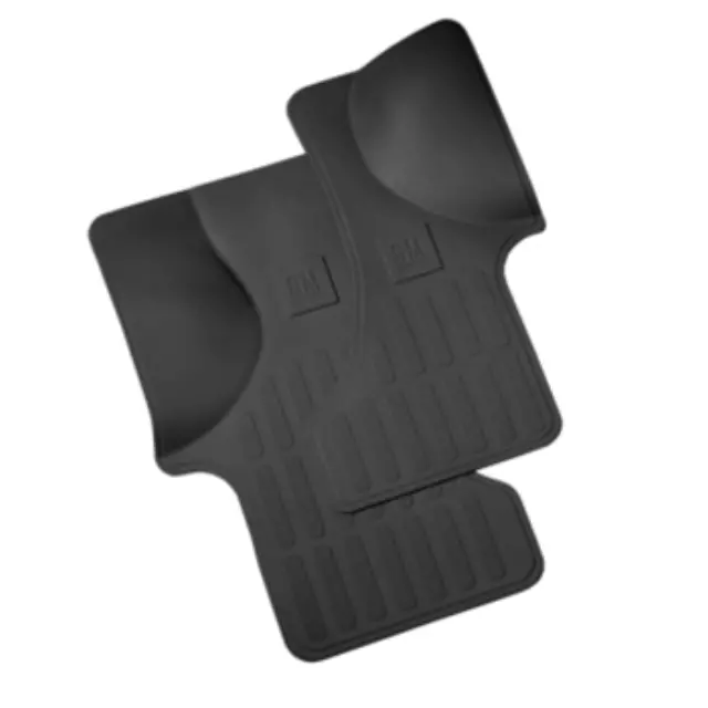 84281891 - Interior: (Replaces 19206163) Floor Mats, All-Weather, Front for Chevrolet: Express 1500, Express 2500, Express 3500, Express 4500 | GMC: Savana 1500, Savana 2500, Savana 3500, Savana 4500 Image