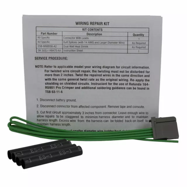 Wire Assembly - Ford (MU2Z-14S411-MA)