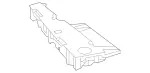 2048850536 - Detachable Parts: Bracing for Mercedes-Benz: GLK250, GLK350 Image