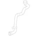 1675015303 - : Coolant Hose for Mercedes-Benz: GLE580, GLS580 Image