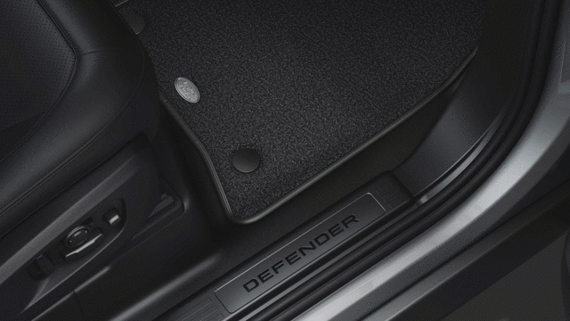 VPLES0558 - Interior: Luxury Carpet Mats - Lhd, 110, 5+2 Seat for Land Rover: Defender 110, Defender 90 Image